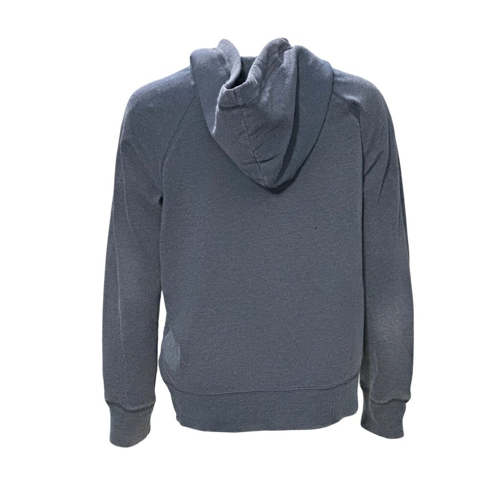 Aeropostale 87 Navy Blue Full  Zip Hoodie Drawstring Hood Front Pockets Medium - Picture 3 of 10